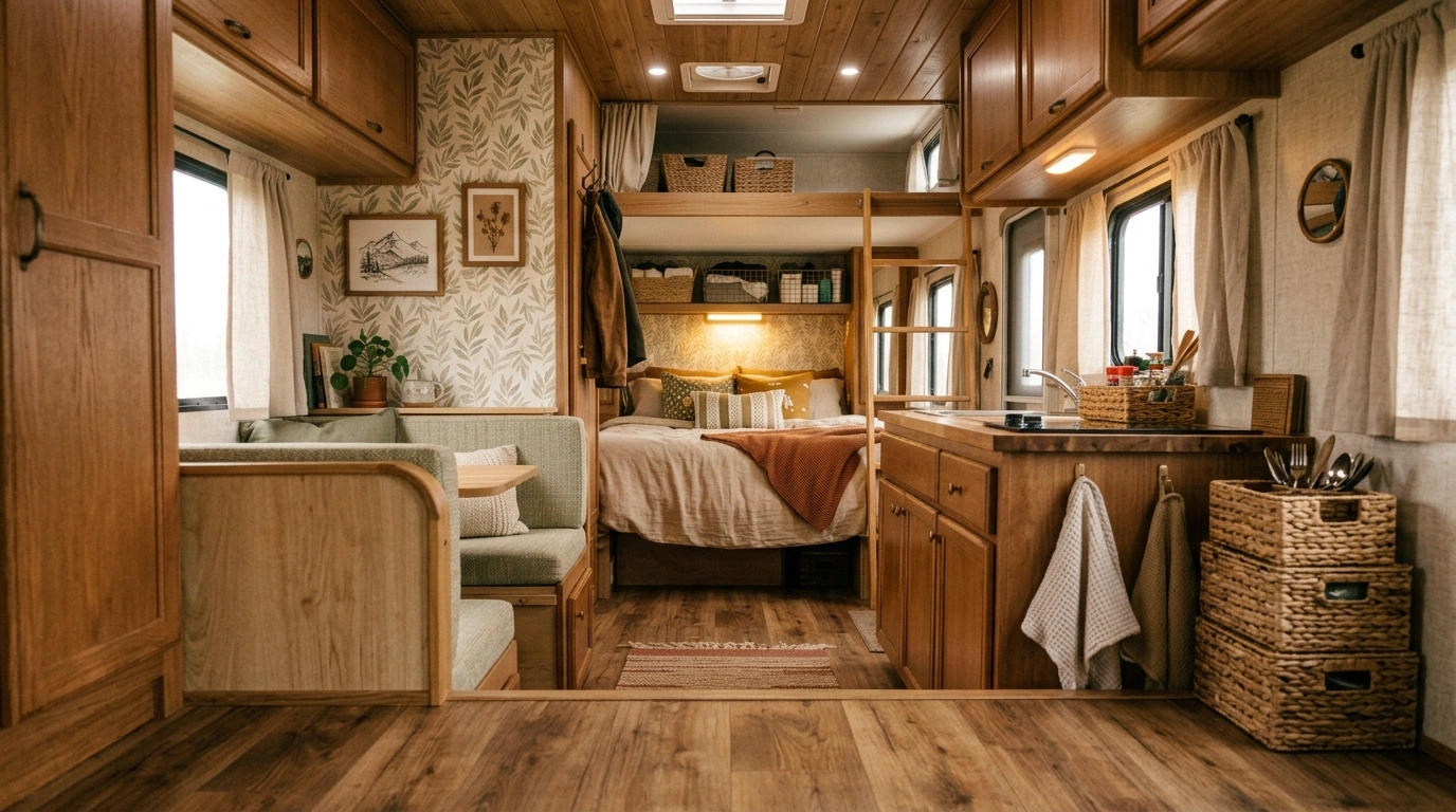 RV Decorating Ideas That Make a Small Camper Feel Like a Real Home