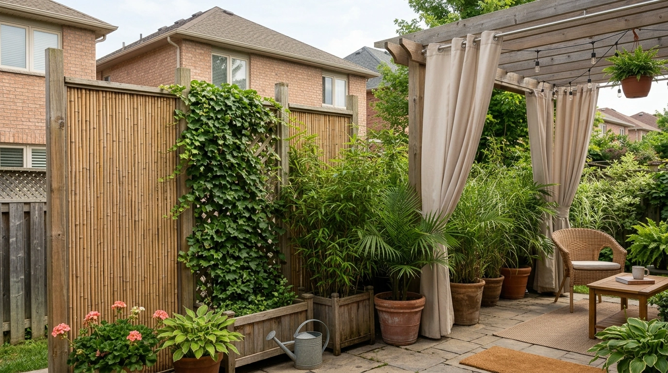 Cheap Ways To Block Neighbors View Without Making Your Yard Feel Closed In