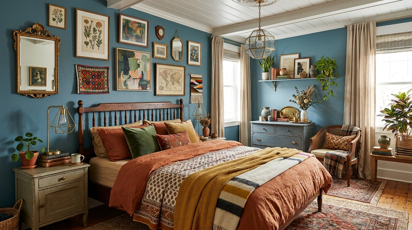 Eclectic Bedroom Ideas That Make a Collected Room Feel Completely Personal