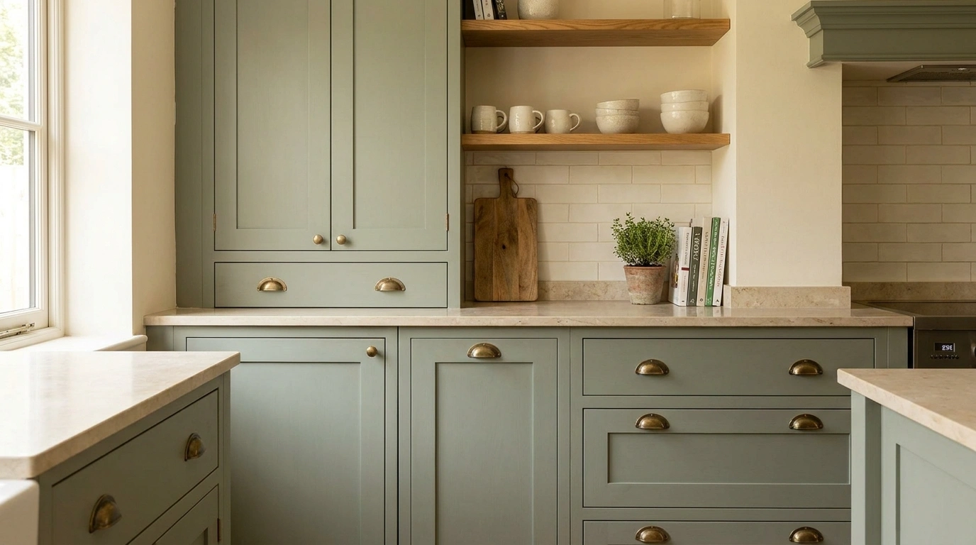 Green Kitchen Cabinets Ideas That Make the Whole Kitchen Work