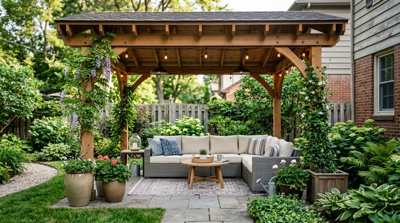 Covered Pergola Ideas That Make Outdoor Spaces More Usable