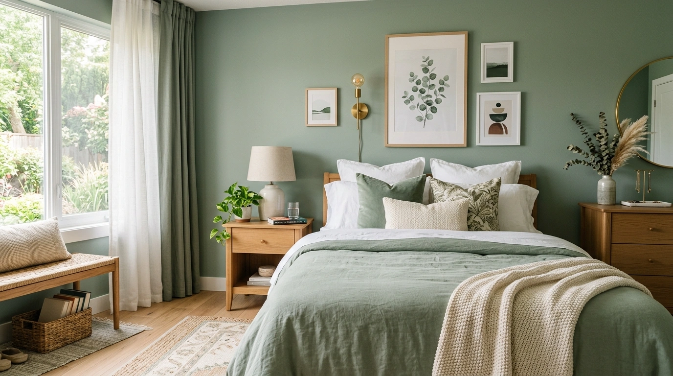Sage Green Bedroom Ideas That Get the Color Balance Right