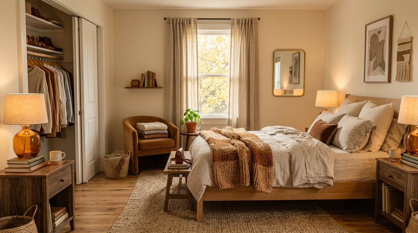 Warm Bedroom Aesthetic Ideas That Make a Bedroom Feel Instantly More Inviting