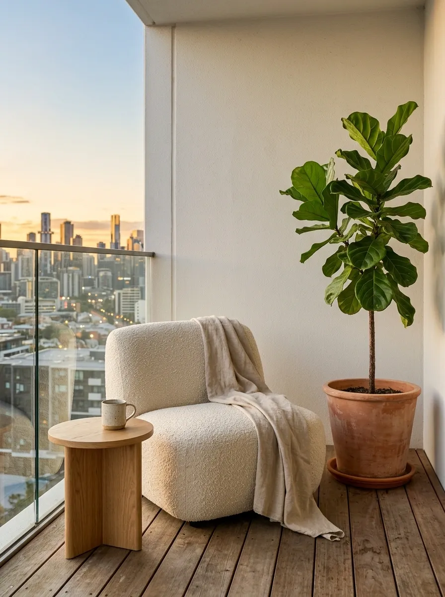 A Single Lounge Chair for Reading