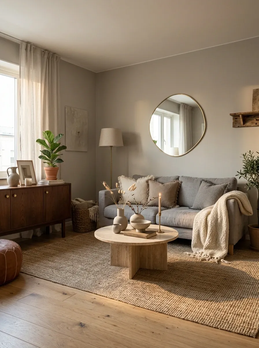 Add Aged Brass Without Making the Room Glamorous