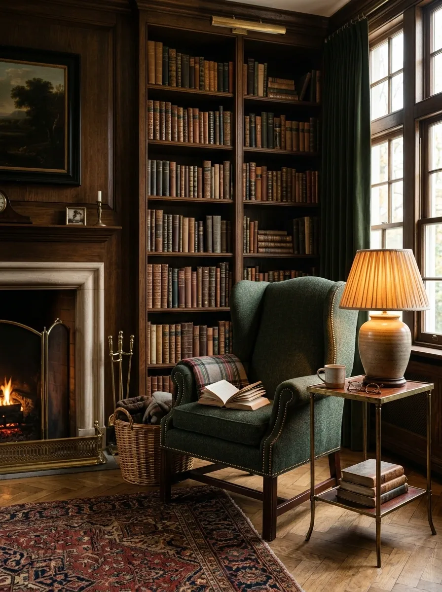 Add One Serious-Looking Reading Chair