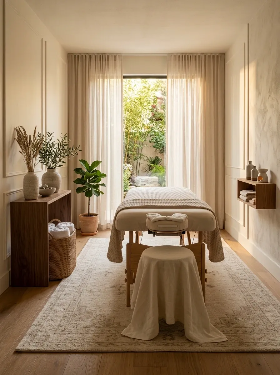 Anchor the Entire Treatment Area With One Oversized Rug