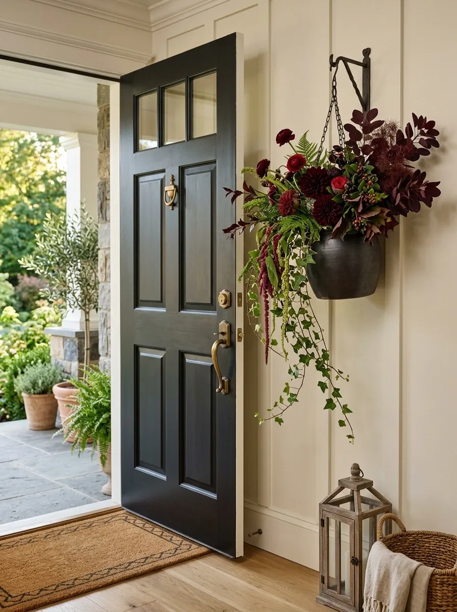 Asymmetrical Basket With One Dramatic Trailing Side