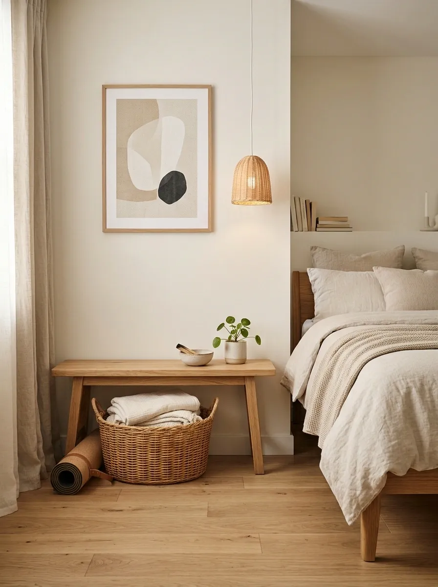 Bedroom Yoga Nook