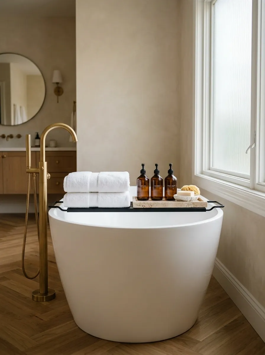 Build a Hotel-Inspired Tub Arrangement