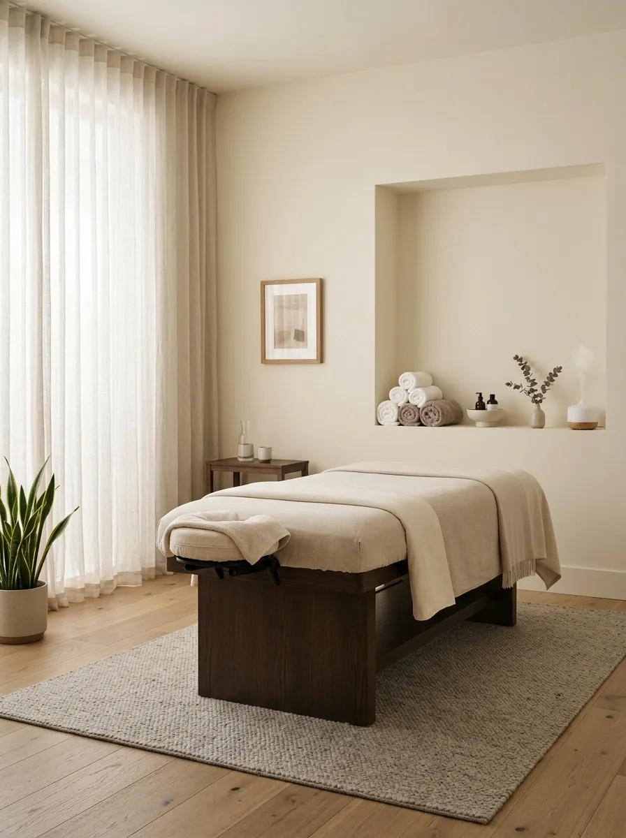 Build a Spa-Like Look From Textiles Instead of Decorations