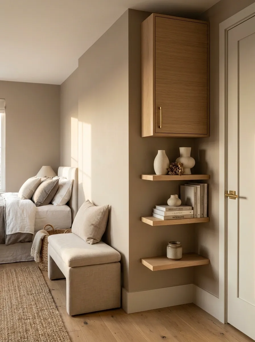 Build Storage Into the Awkward Wall