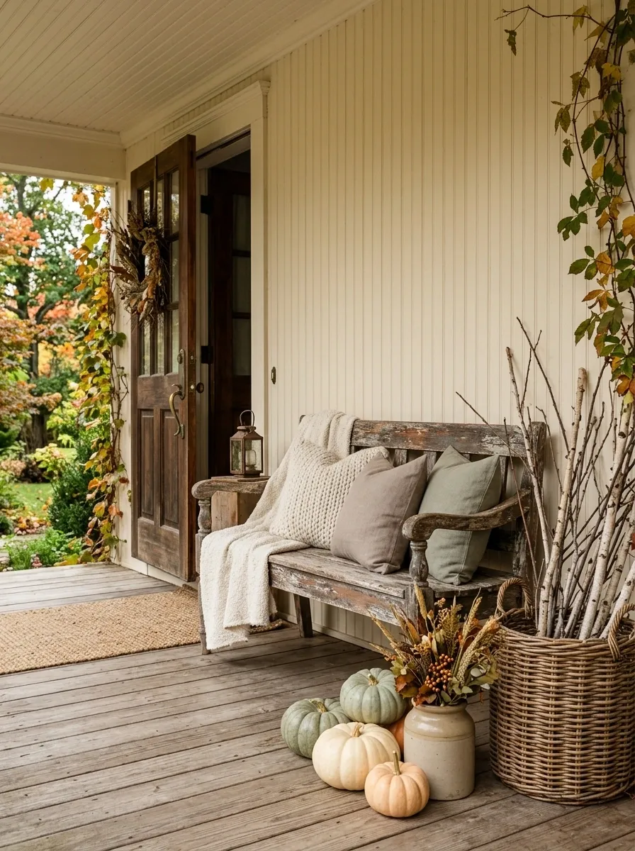 Build the Porch Around One Old-Fashioned Focal Piece