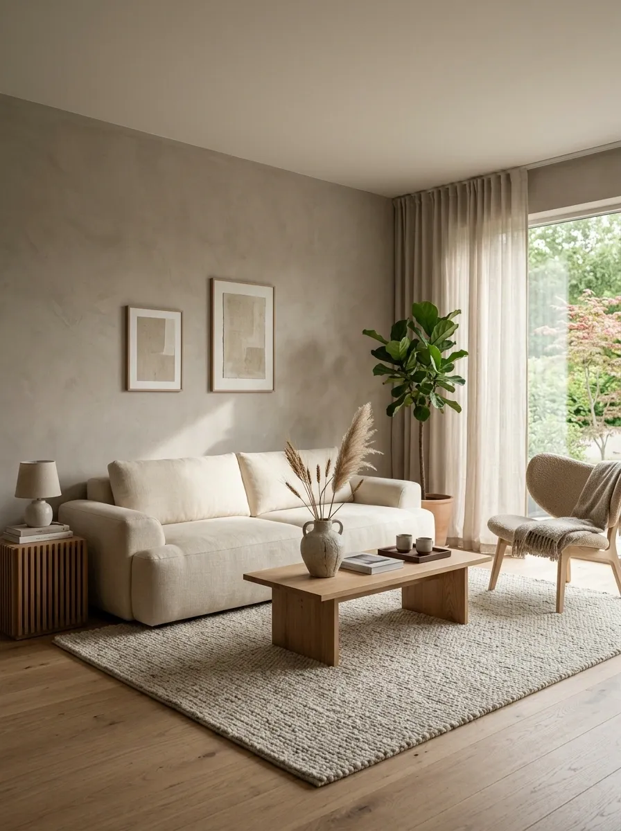 Build the Room Around a Low, Soft Sofa
