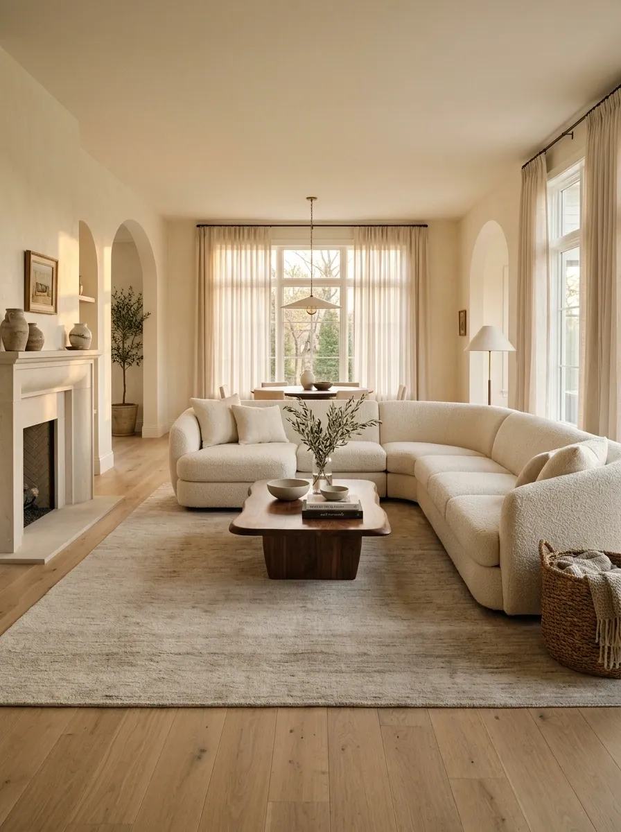 Center the Sofa on the Room, Not Automatically on the Wall