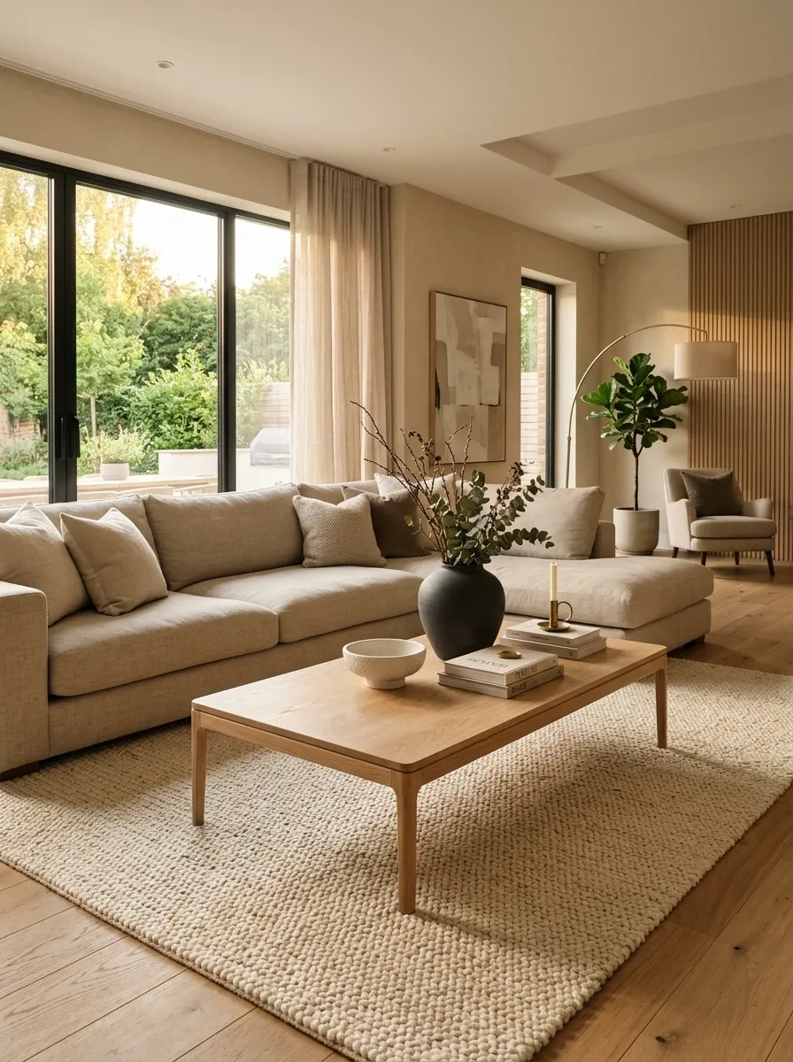 Cheap Coffee Table With Heavy Textural Contrast