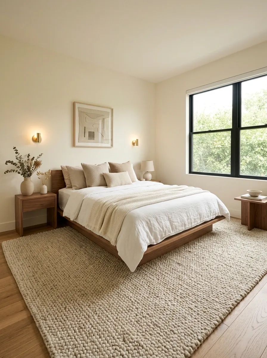 Choose a Rug That Keeps the Floor Visually Connected
