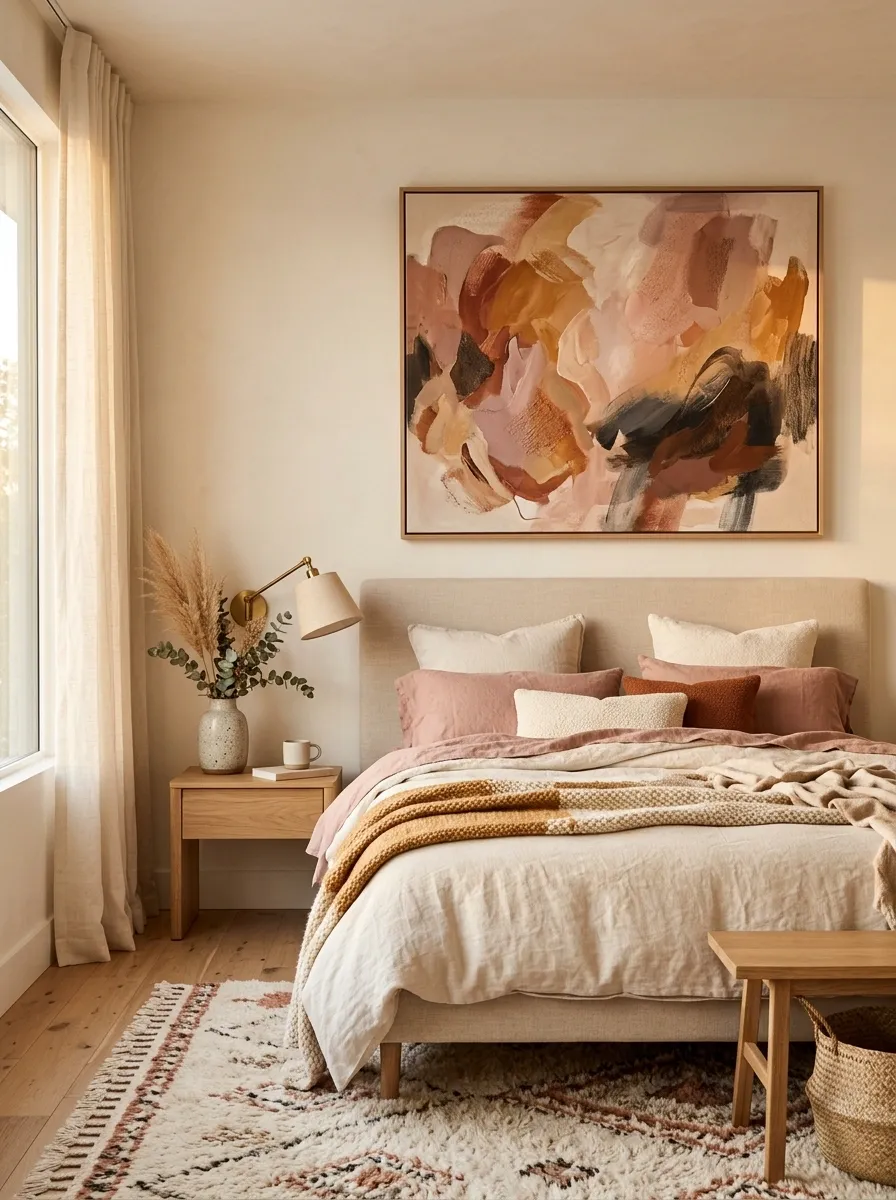 Choose Artwork With Warm Undertones