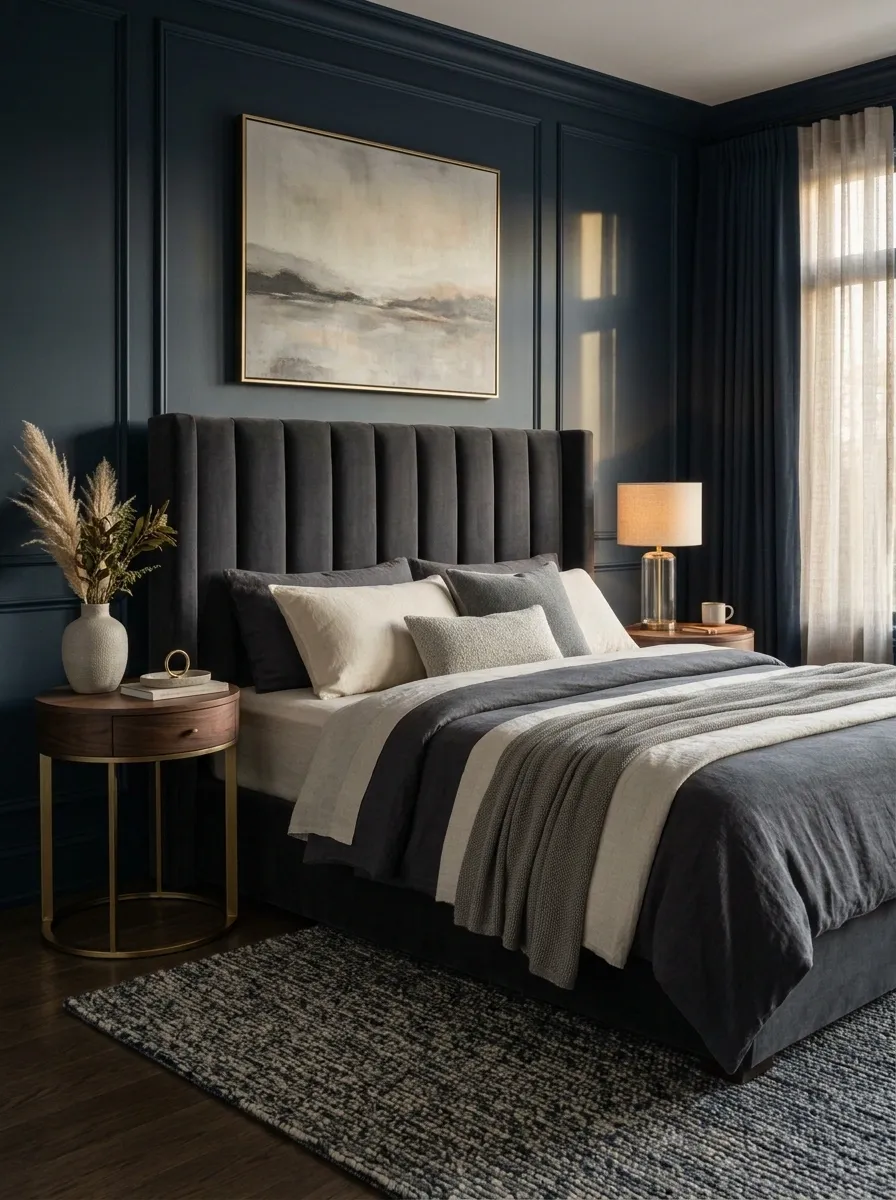 Choose Bedside Tables That Visually Recede