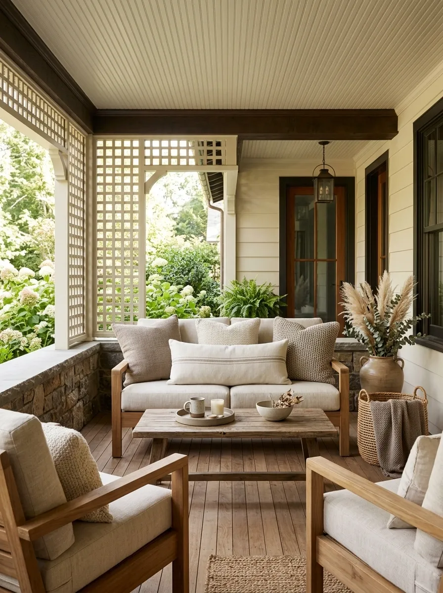 Choose Cushions in One Quiet Color Family