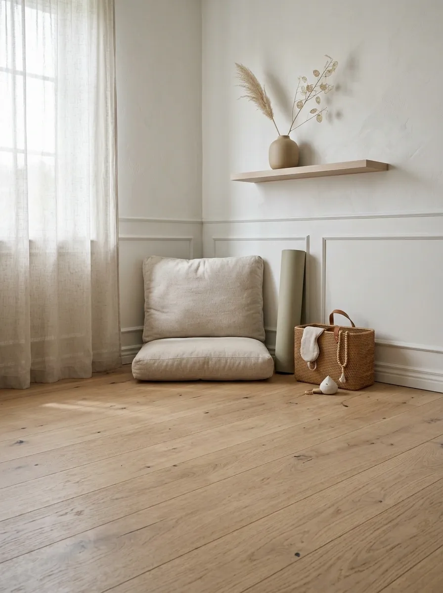 Create a Calm Meditation or Stretching Corner