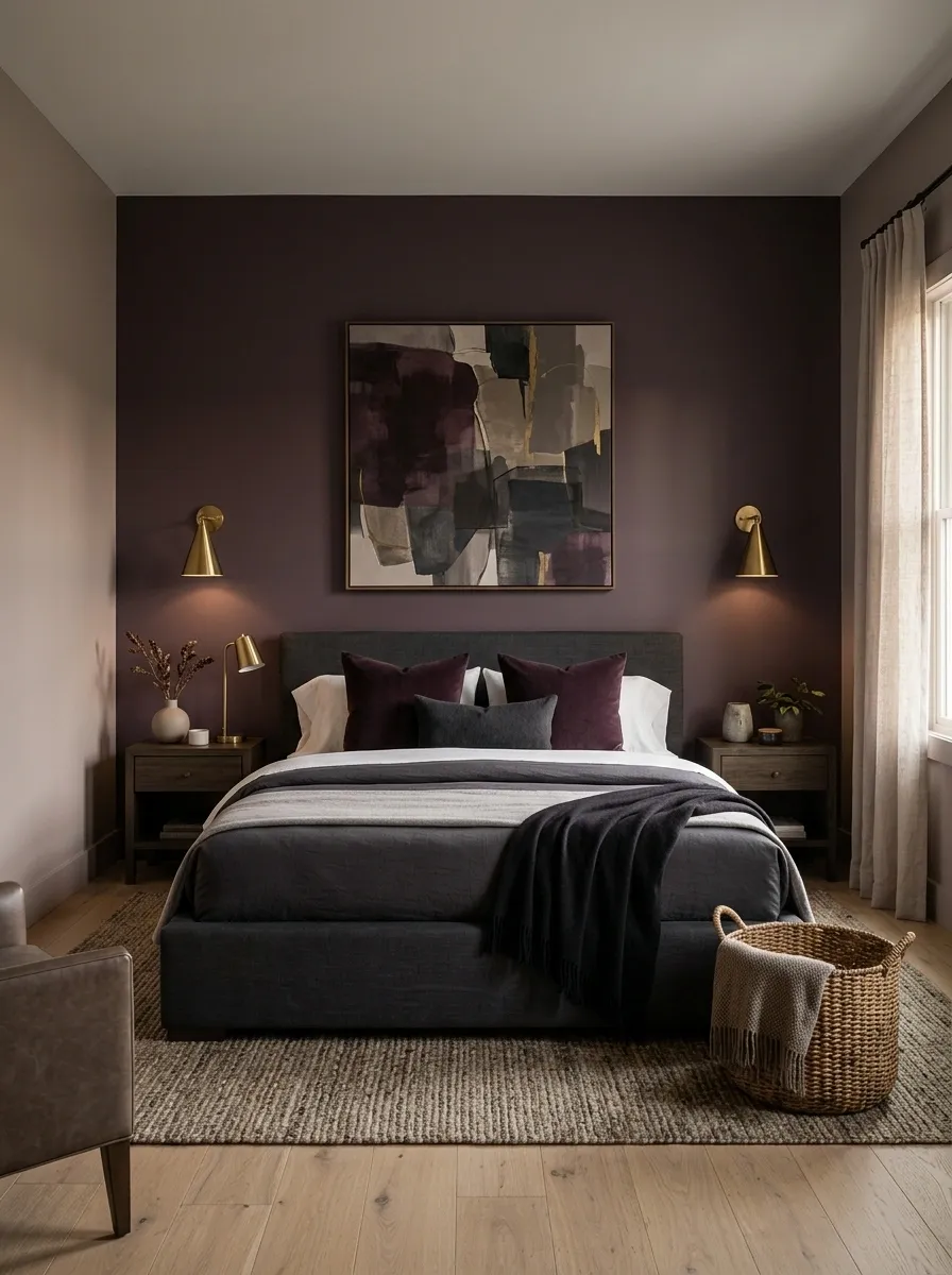 Create a Dramatic Focal Wall Behind the Bed