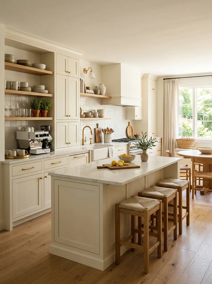 Family Kitchen With Practical Warmth