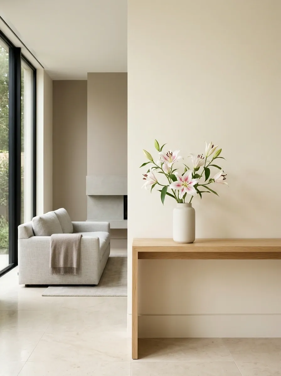 Finish a Room With Lilies as the One Fresh Natural Element