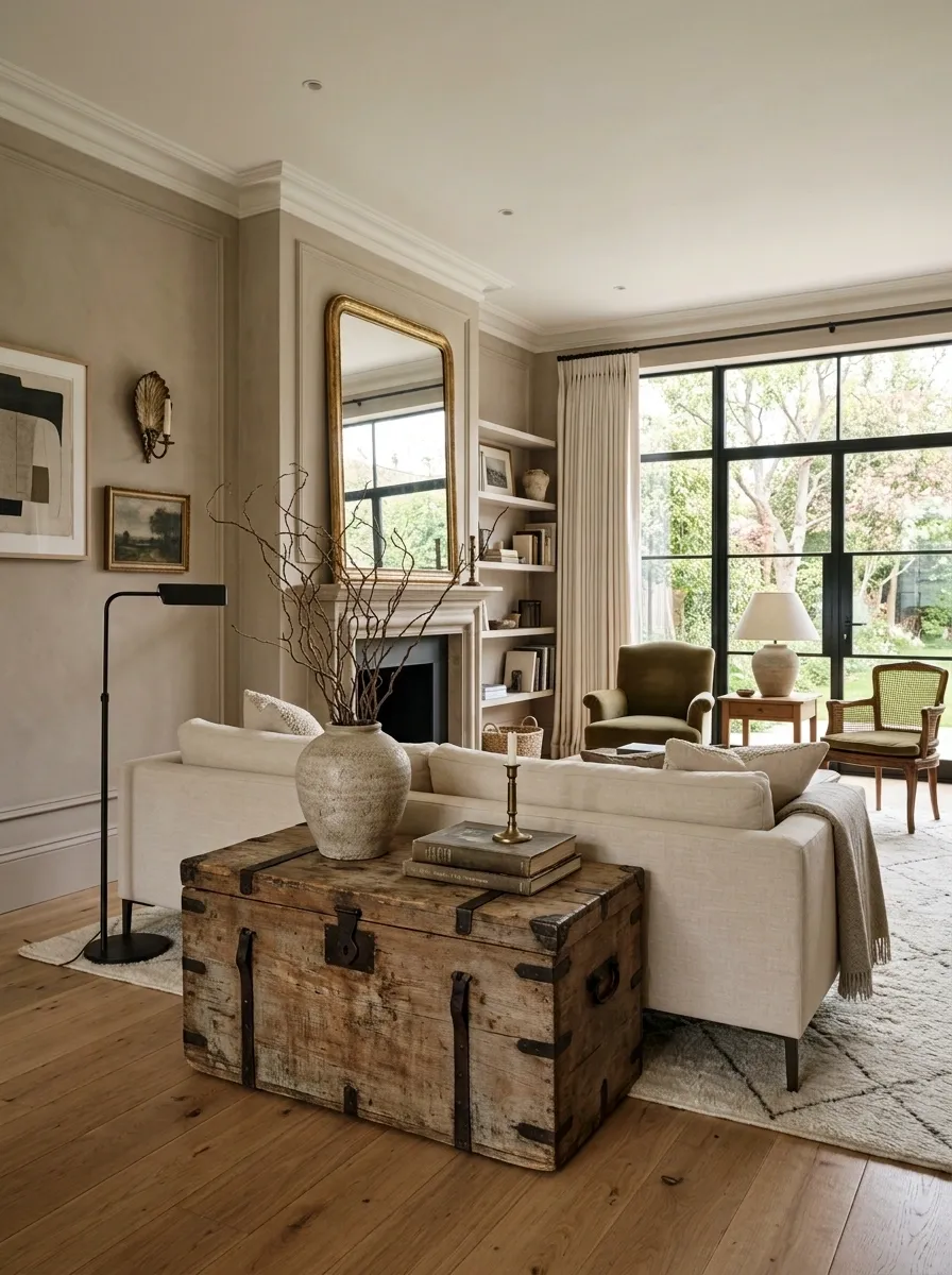 Finish the Room With One Unexpected Old-or-New Piece