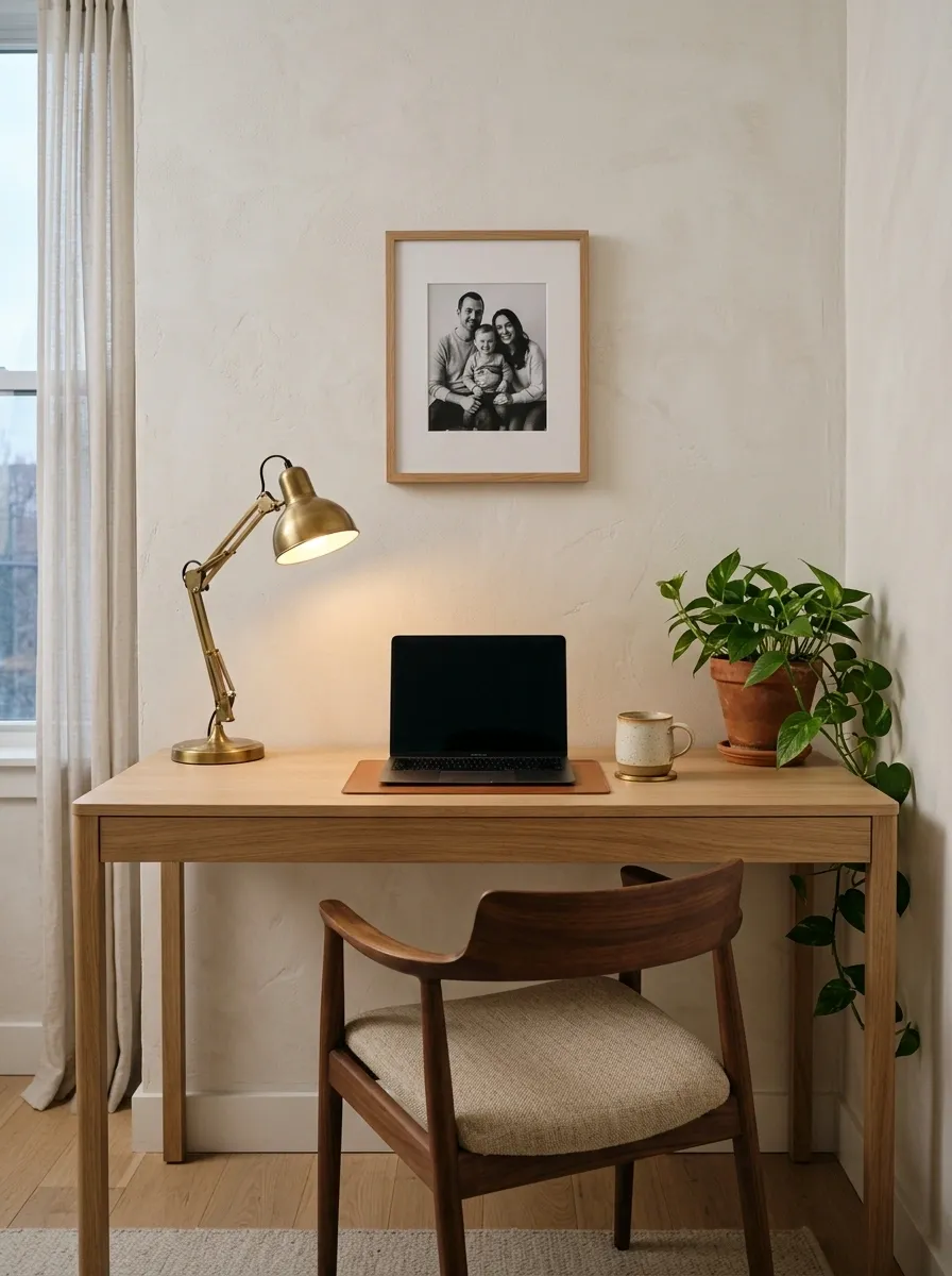 Finish the Space With Warm Light and One Personal Detail