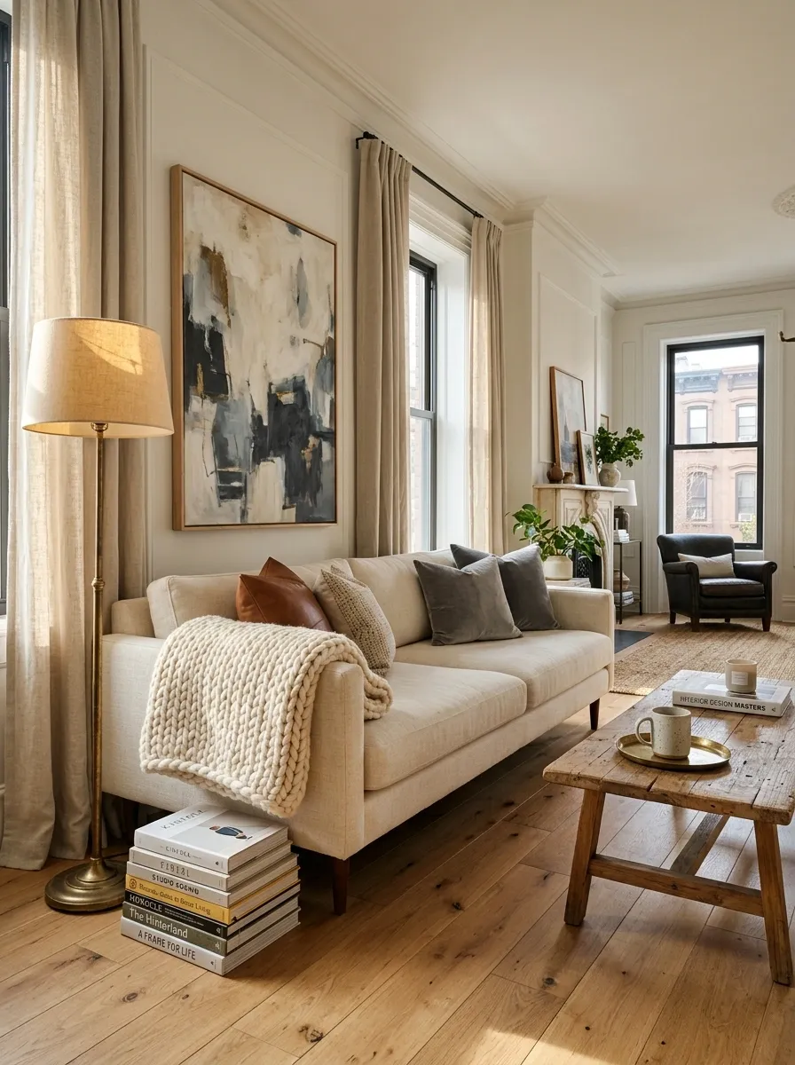 Finish With One Lived-In Detail That Keeps the Apartment From Feeling Staged