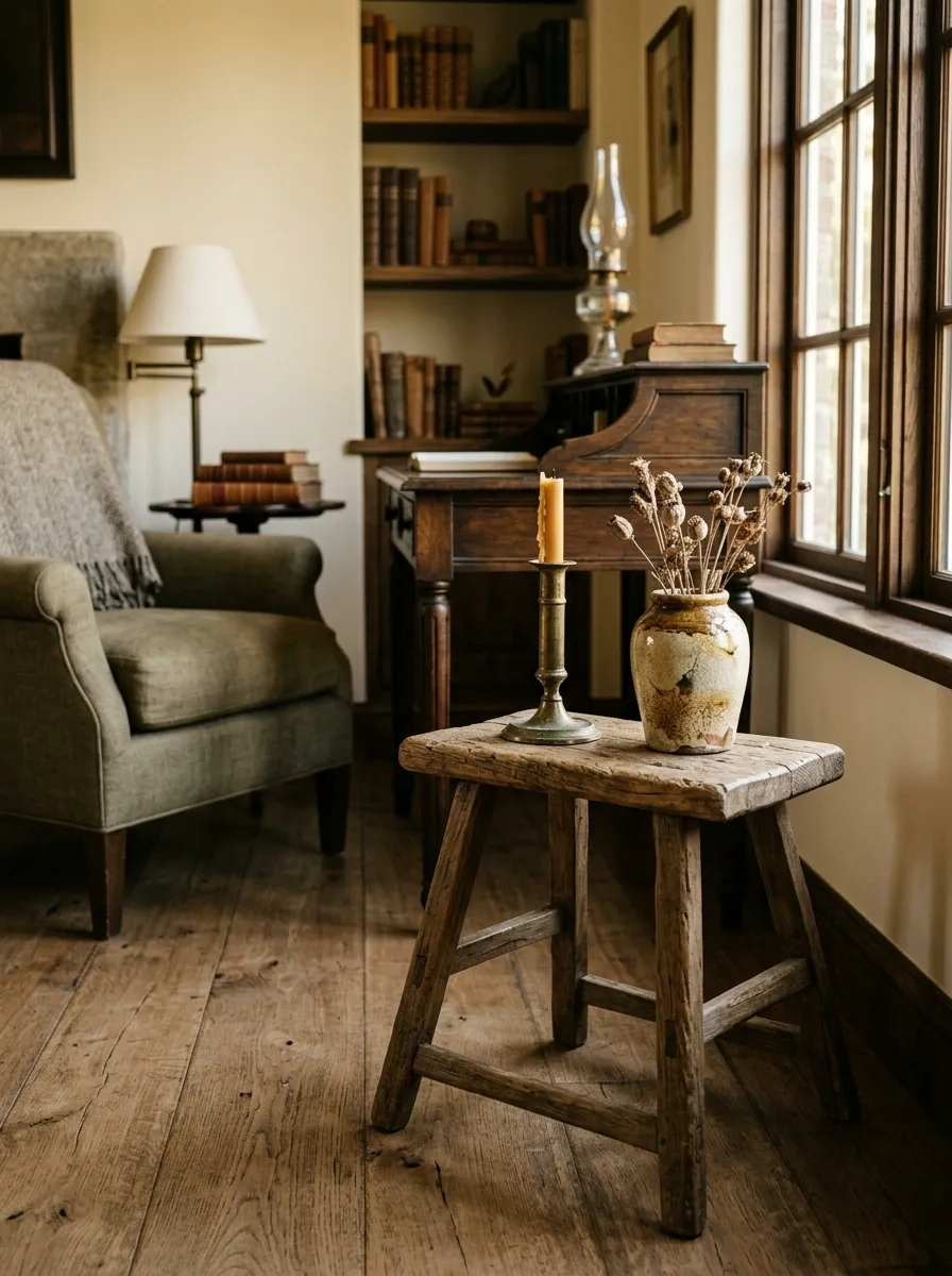 Finish With One Unexpected Heirloom-Looking Piece