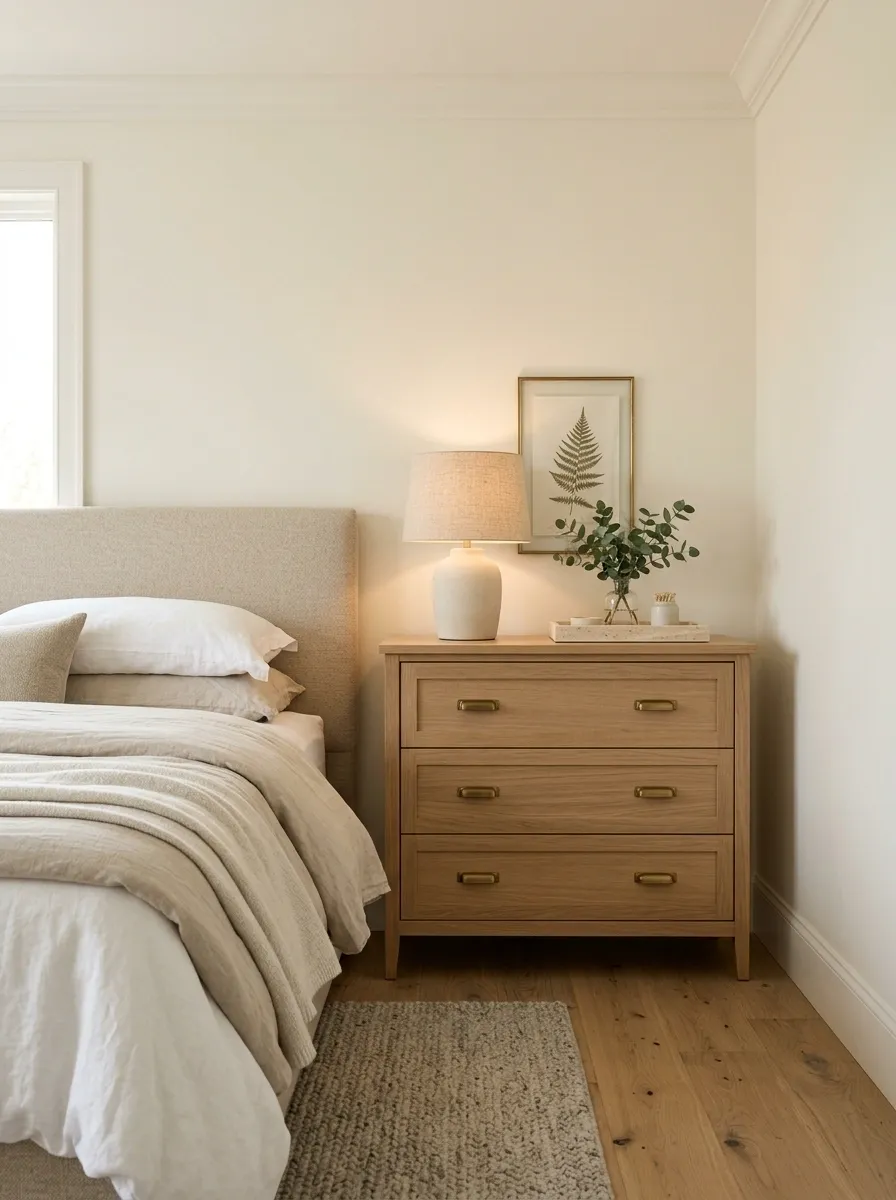 Fit a Compact Dresser Into a Deep Bedroom Corner