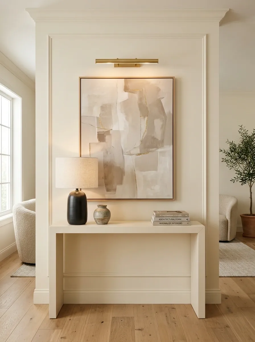Flat-Pack Console Styled Like Custom Millwork