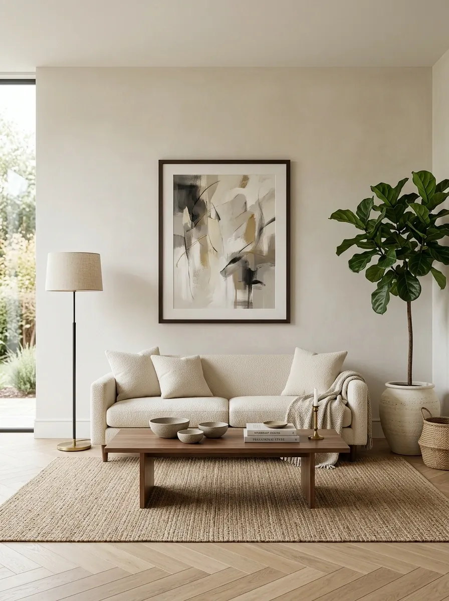 Frame an Empty Wall Instead of Filling Every Inch of It