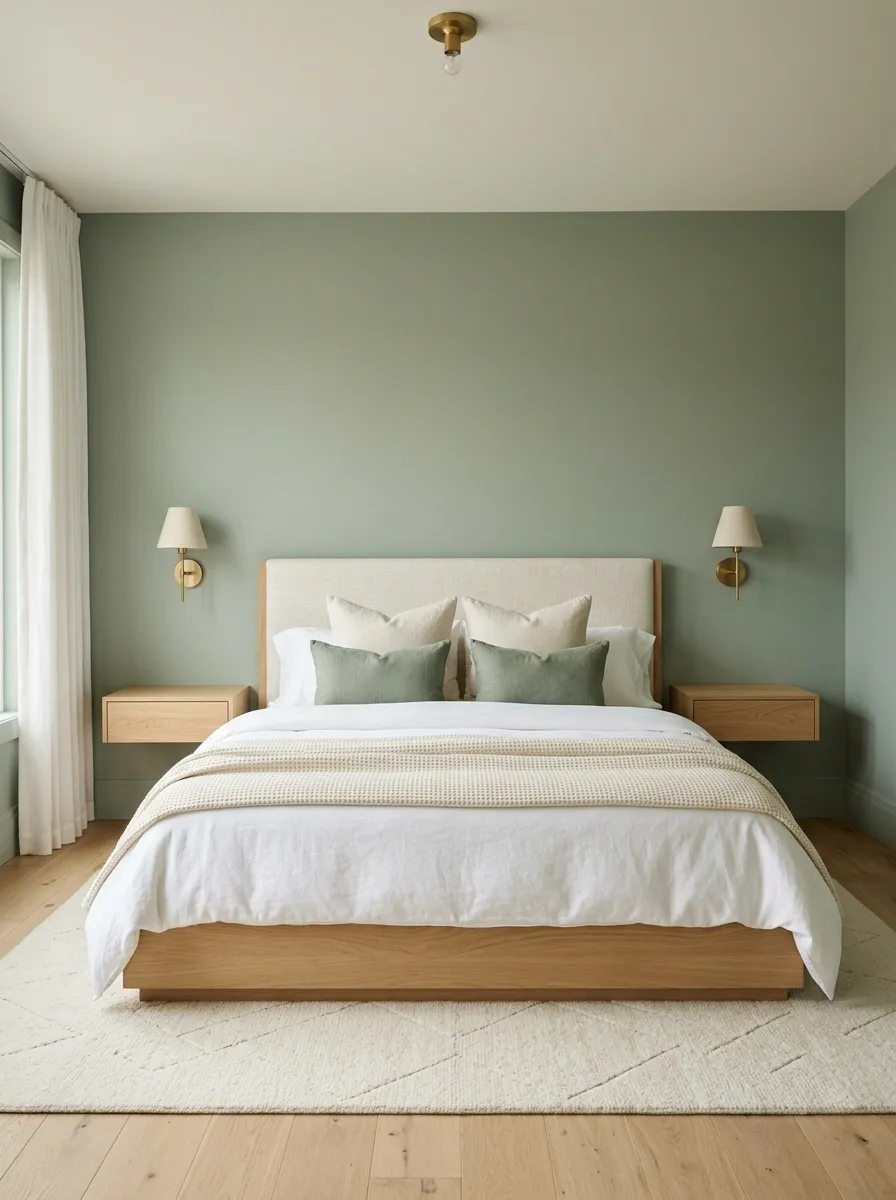 Frame the Bed With Matching Wall-Mounted Lights