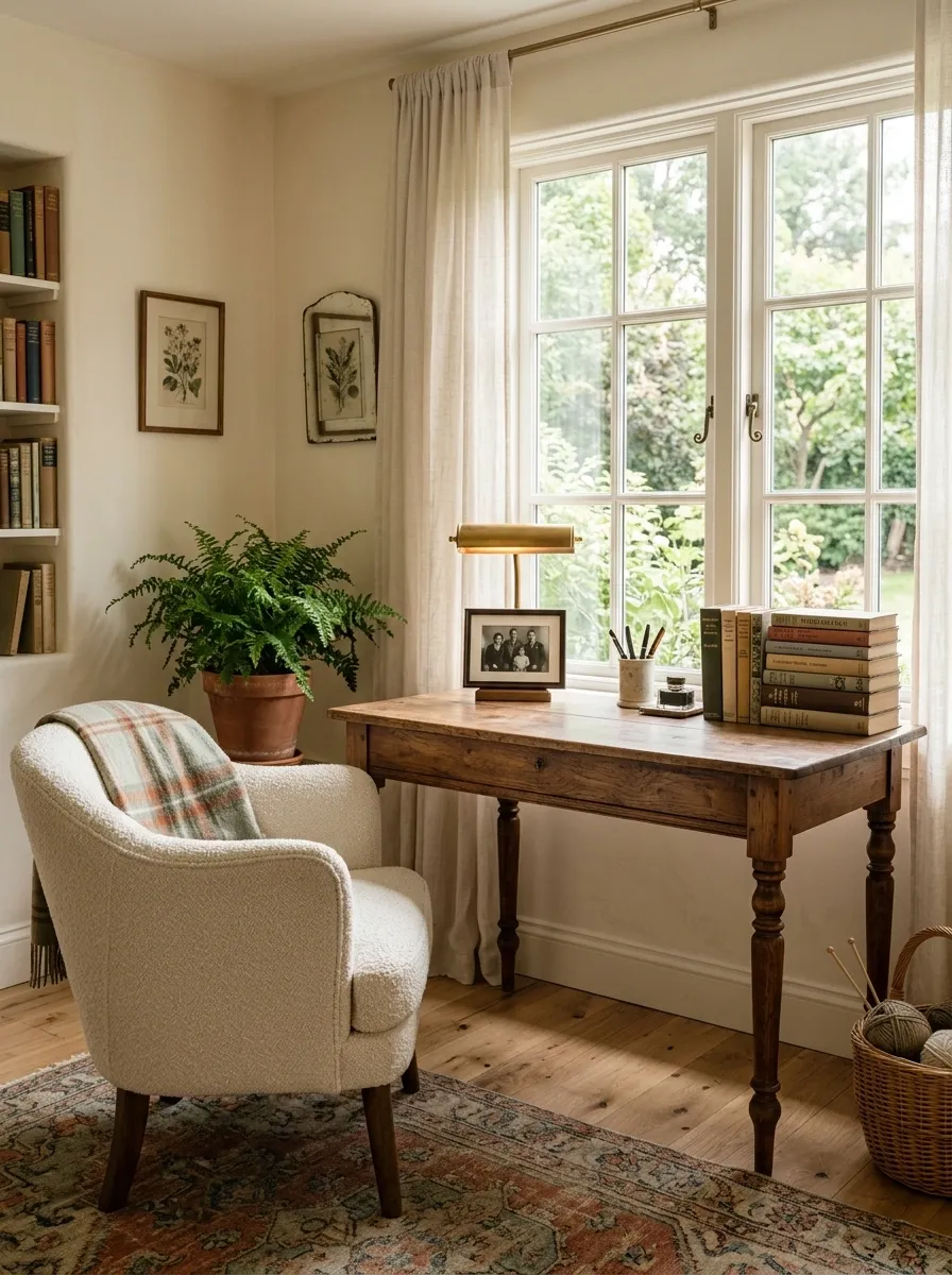 Give a Small Writing Desk Its Own Little Story