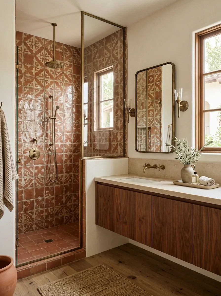 Give the Bathroom a Spanish Tile Moment