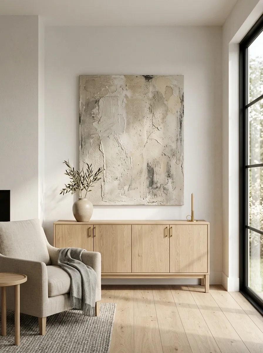 Give the Room One Useful Focal Group Instead of Decorating Everything