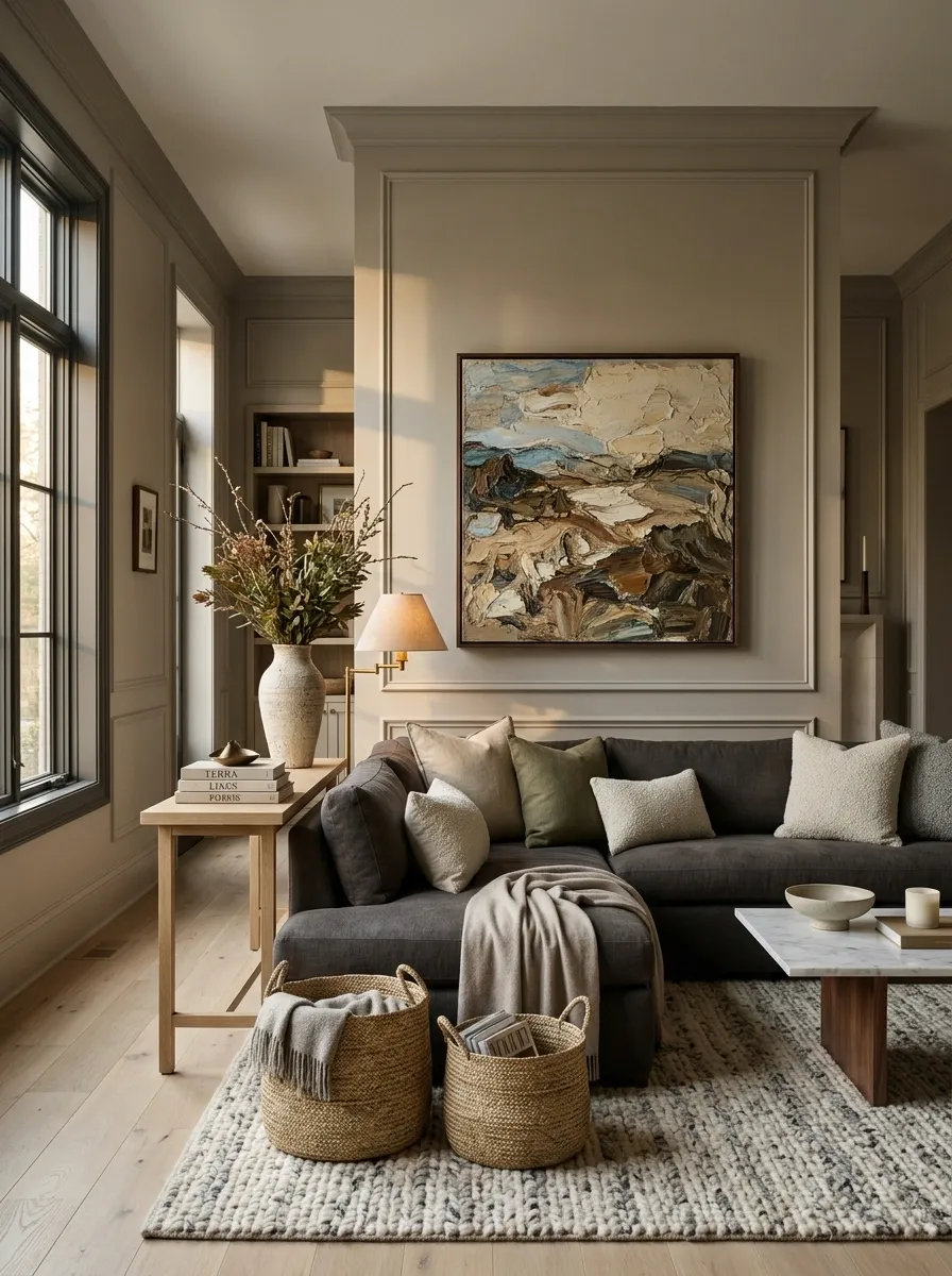 Give the Sofa Wall More Than One Layer of Depth