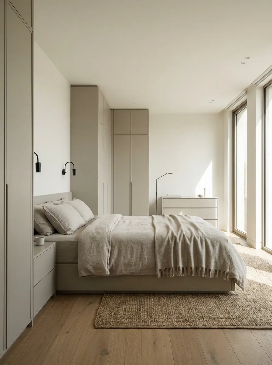 Greige Painted Furniture For A Soft Contemporary Room