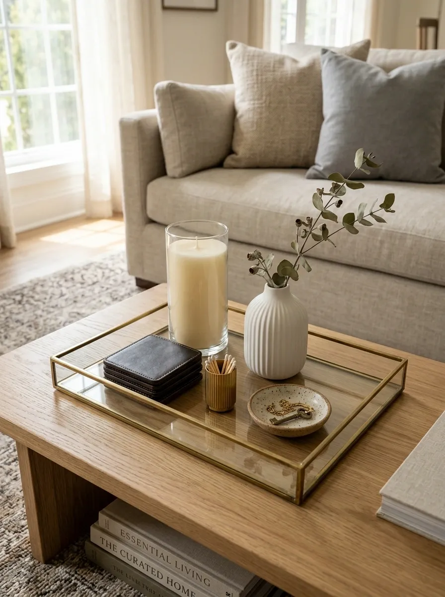 Group Small Objects on One Tray