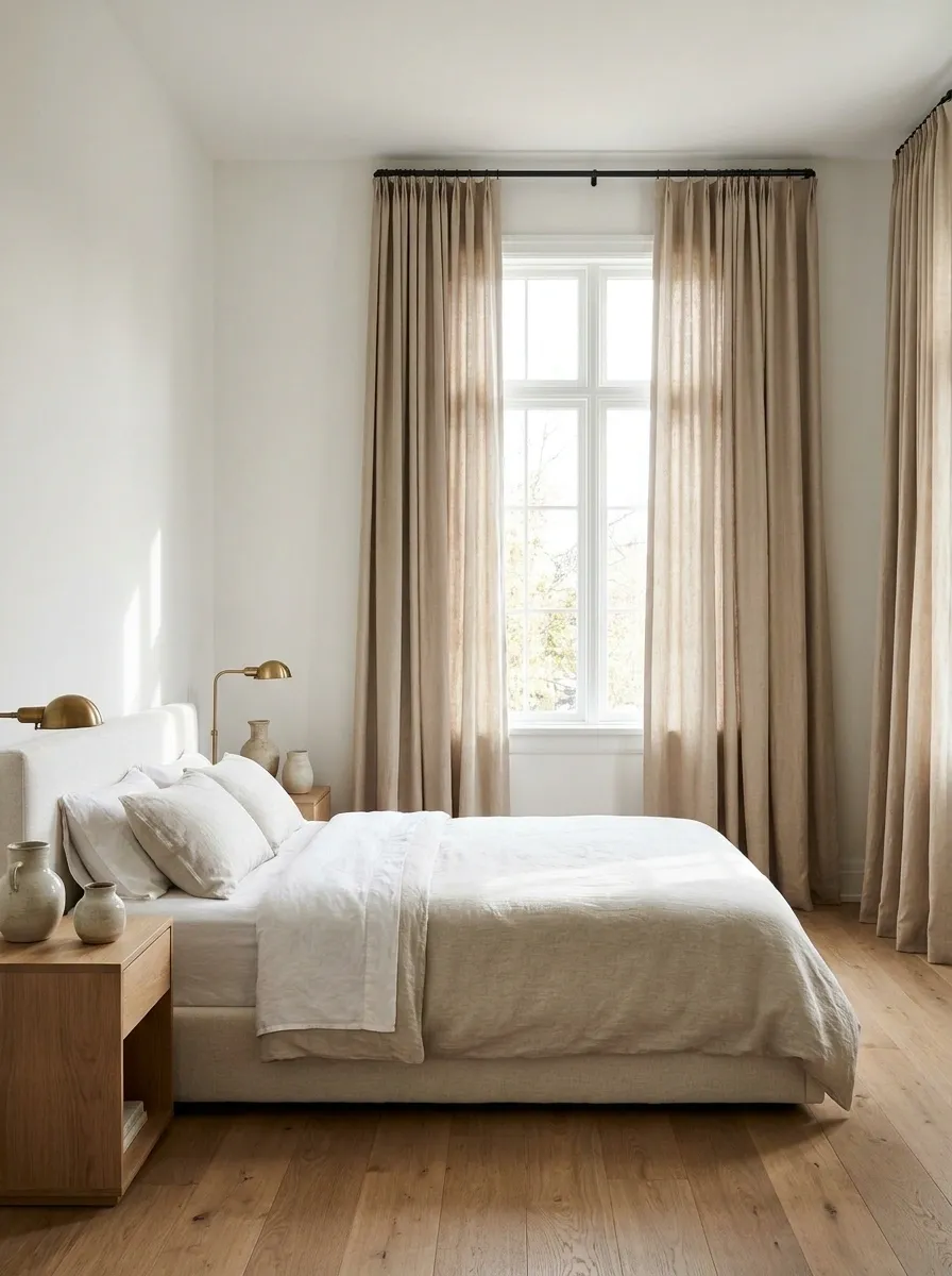 Hang Full-Length Curtains Above the Window