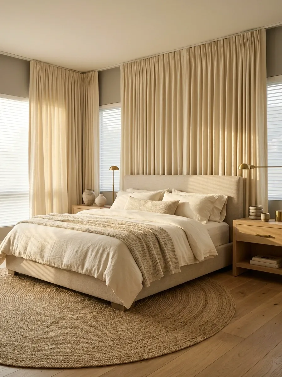 Hide Rental Blinds Behind Better Window Treatments