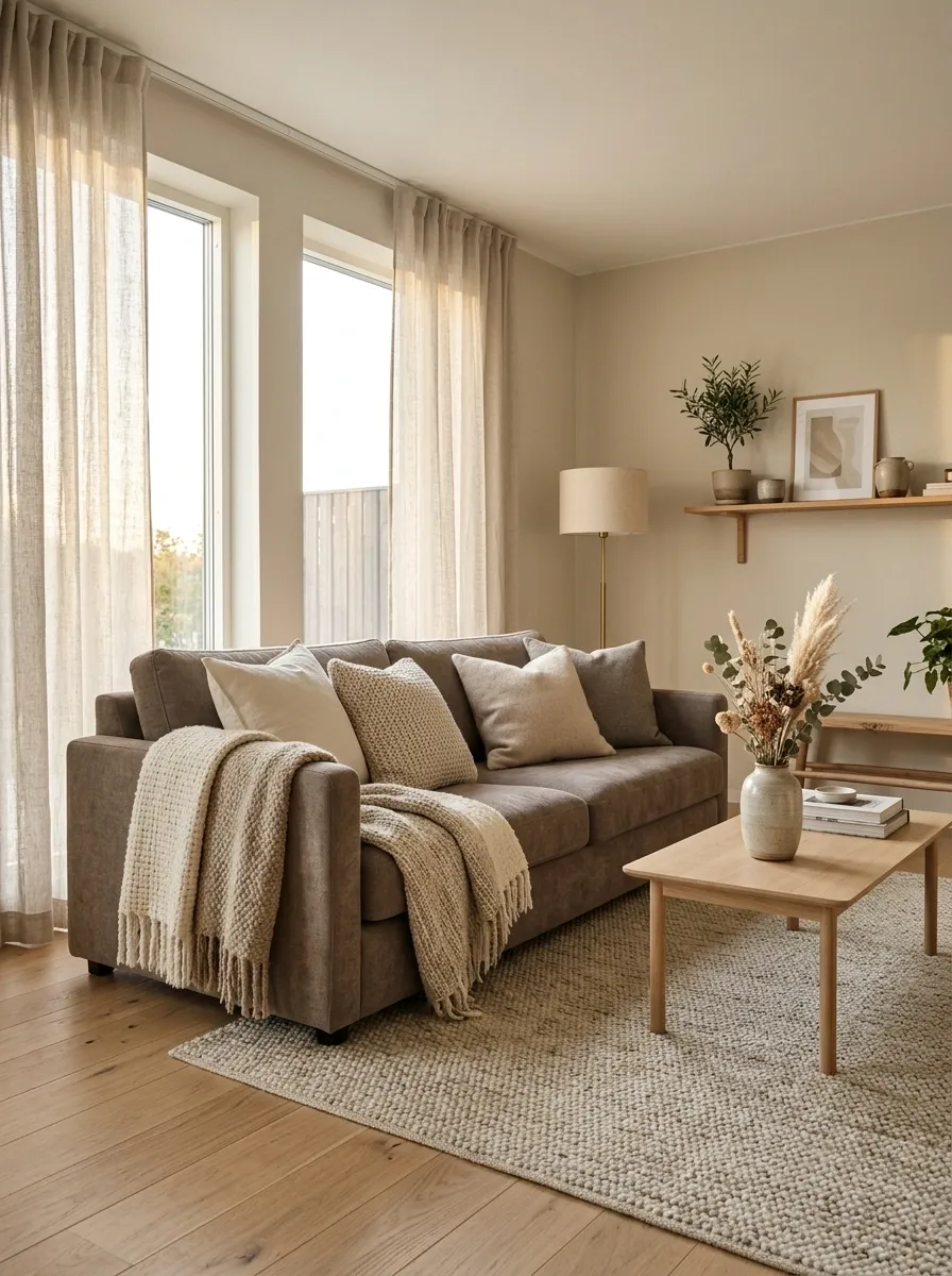 Layer Cream and Beige Textiles Without Making Everything Match