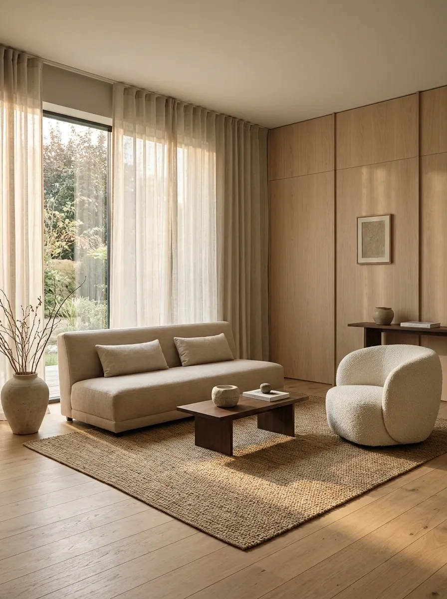 Layer Linen, Cotton, and Bouclรฉ Without Clutter