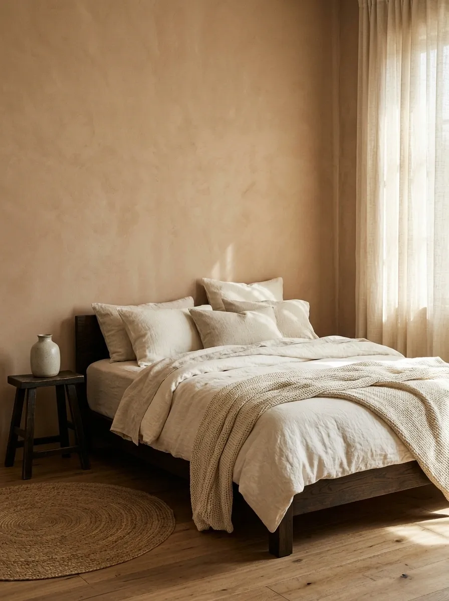 Layer Linen Instead of Filling Every Surface
