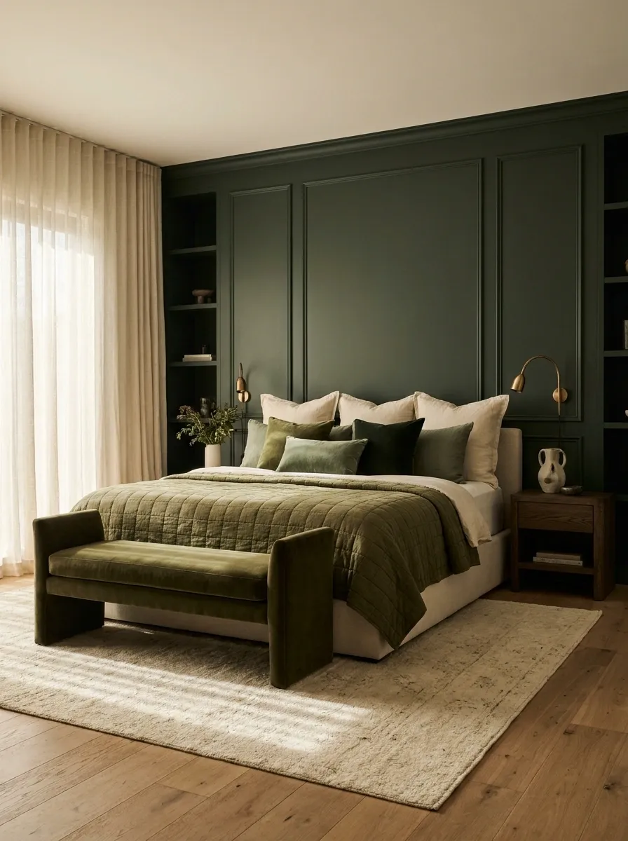 Layer Olive and Forest Green Instead of Matching Everything
