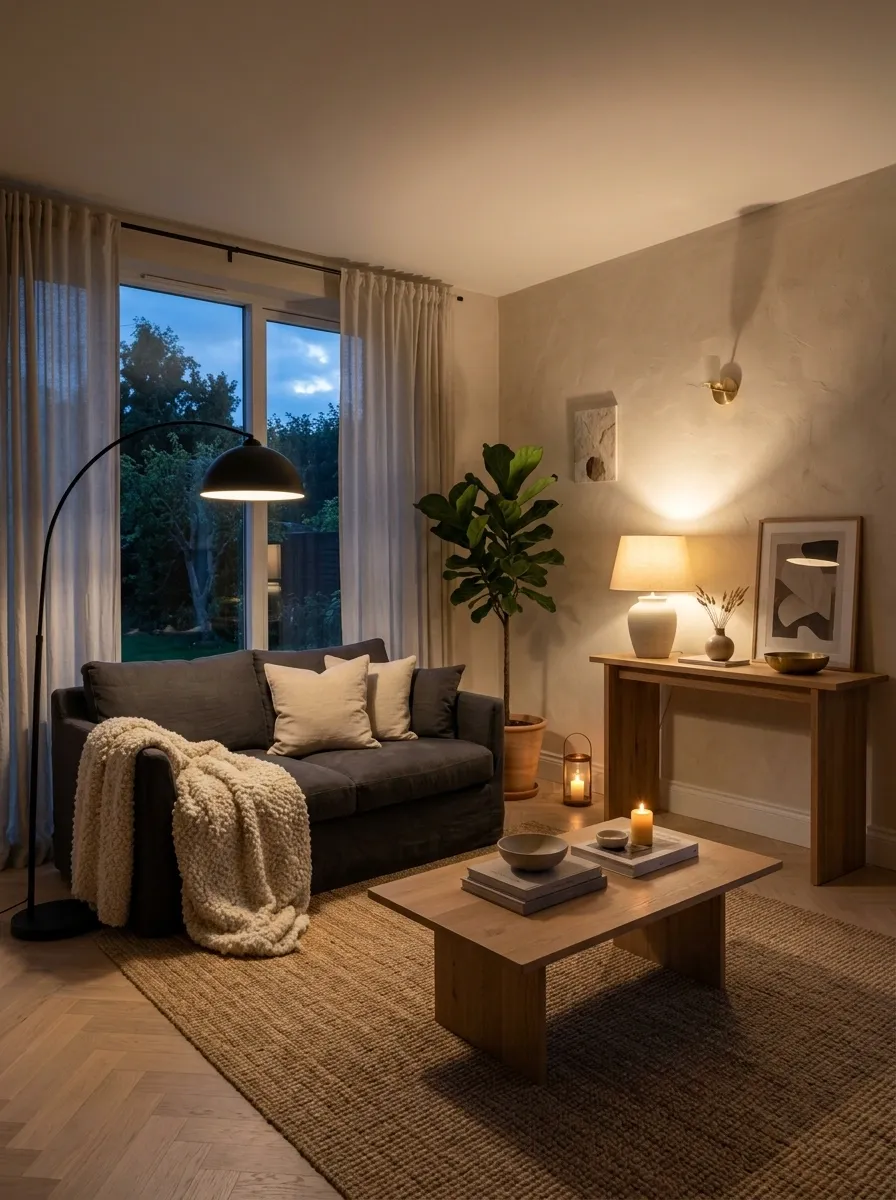 Layer Soft Lighting Instead of Relying on the Ceiling Fixture