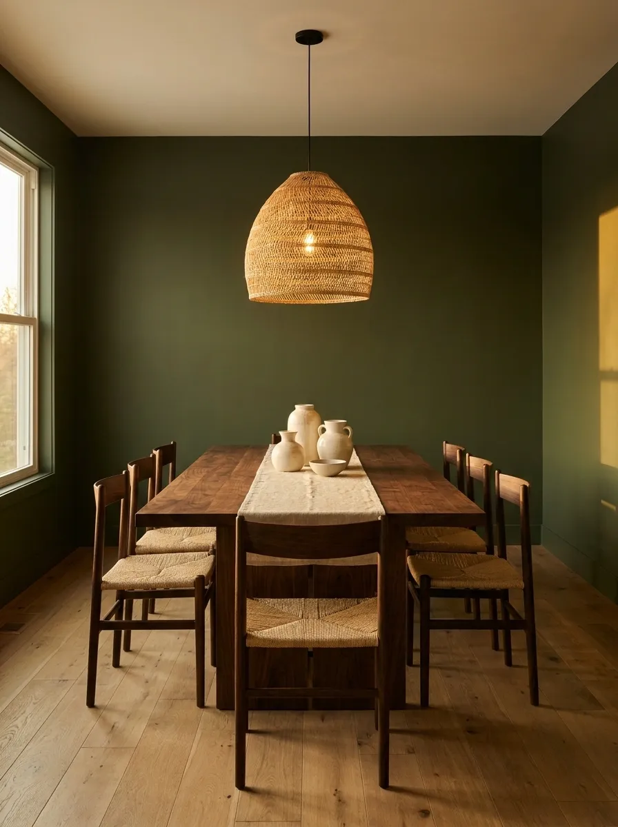 Let Olive Take Over the Dining Room Walls